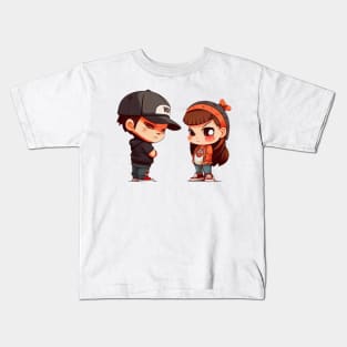 Cute baby, funny baby, boss baby, pirate baby, gangster baby, lovely baby. Kids T-Shirt